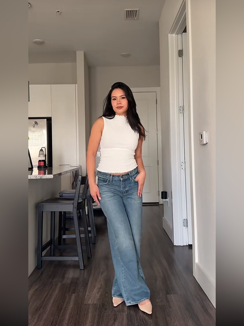 ARITZIA PREFACE MOCK NECK TOP